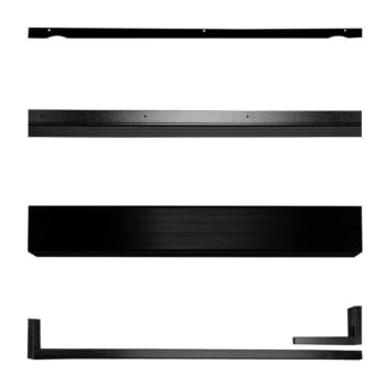 Image for Unique Home Designs Black Security Door Seal Kit from HD Supply