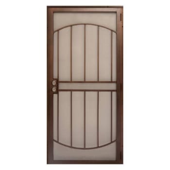 Image for Unique Home Designs 32 In. X 80 In. Arcada Copper Surface Steel Security Door from HD Supply