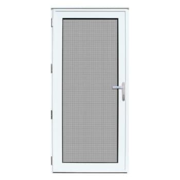 Image for Unique Home Designs 36 In. X 80 In. White Right Meshtec Ultimate Storm Door from HD Supply