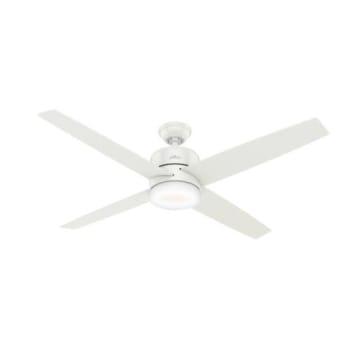 Image for Hunter® Advocate 60 In. 4-Blade Led Ceiling Fan W/ Light (White) from HD Supply