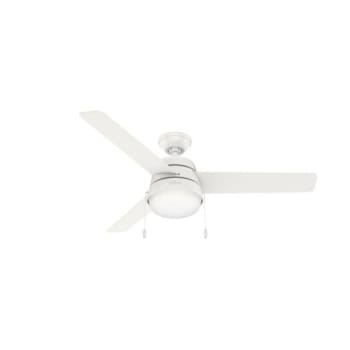 Image for Hunter® Aker 52 In. Led Ceiling Fan W/ Light (White) from HD Supply