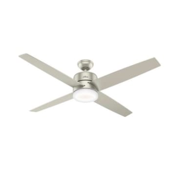 Image for Hunter® Advocate 60 In. Led Ceiling Fan W/ Light (Matte Nickel) from HD Supply