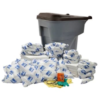 Image for Brady 65-Gallon Drum Spill Control Kit - Oil Only Application, Wheeled from HD Supply