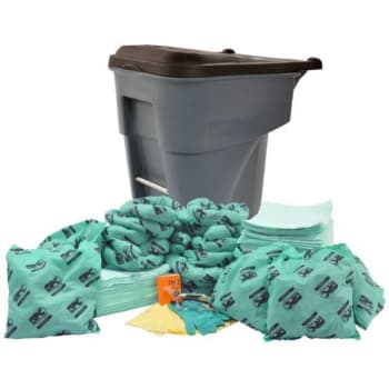 Image for Brady Hazwik® 65-Gallon Drum Spill Control Kit - Chemical Application, Wheeled from HD Supply