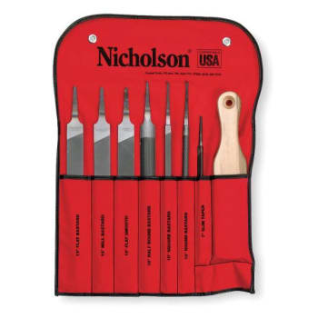 Image for Crescent Machinist File Set 8 Piece American Style from HD Supply
