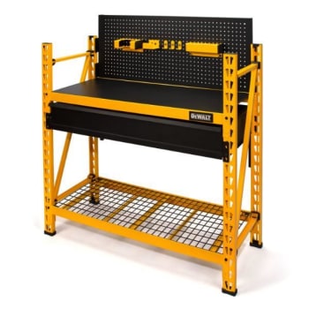 Image for Dewalt 2-Shelf Industrial 4-Foot Storage Rack Work Station Kit from HD Supply