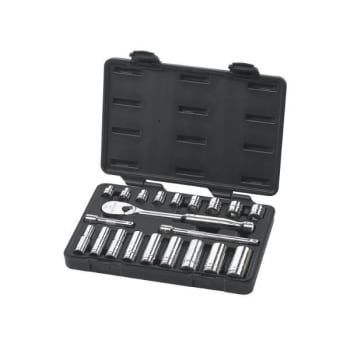 Image for Gearwrench 21 Piece 3/8 Drive 6 And 12 Point Standard Tool Set Sae from HD Supply