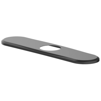 Image for Seasons® Faucet Deckplate, Matte Black from HD Supply