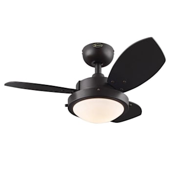 Image for Westinghouse 30 In. 3-Blade LED Ceiling Fan With Light (Espresso) from HD Supply