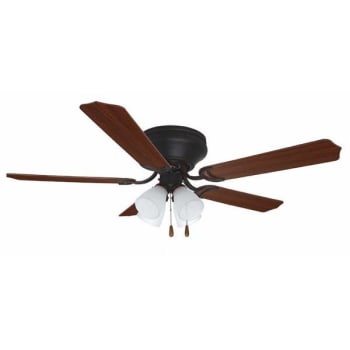 Image for Litex Schuster 52 in Ceiling Fan w/ Light (Mahagony) from HD Supply
