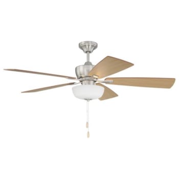 Image for Litex Sigrid 52 In. Led Ceiling Fan W/ Light (Silver) from HD Supply
