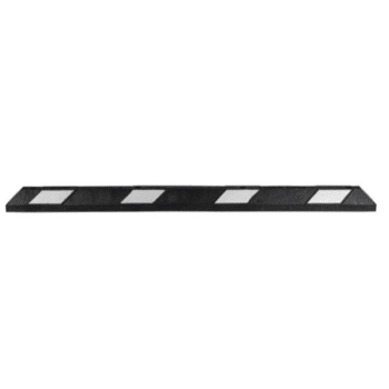 Image for Justrite 6' Park It Black Striped White Parking Curb from HD Supply