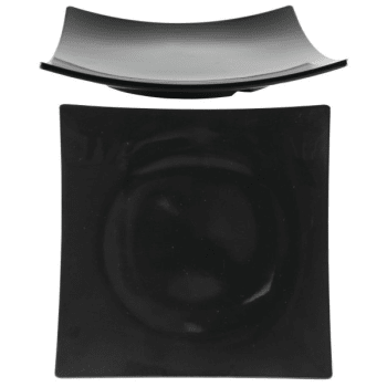 Image for Thunder Group 10" Flare Plate 1-3/4" Deep Black Package Of 12 from HD Supply