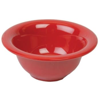 Thunder Group 15 Oz 7-1/4" Soup Bowl Pure Red Package Of 12