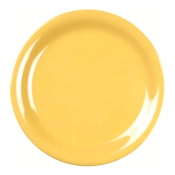 Image for Thunder Group 9" Narrow Rim Plate Yellow Package Of 12 from HD Supply