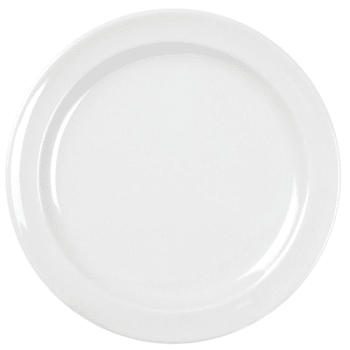 Image for Thunder Group 8 In. Plastic Dinner Plate (White) (12-Pack) from HD Supply