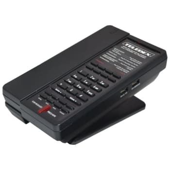 Image for Teledex Analog Cordless, 2 Line Speakerphone, 8 Guest Service Keys, 2 USB Ports from HD Supply