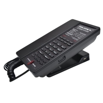 Image for Teledex Analog, Corded, 2 Line Speakerphone, 8 Guest Service Keys, 2 USB Ports from HD Supply