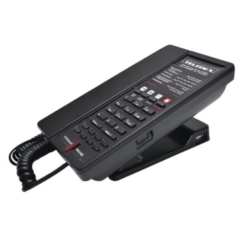 Image for Teledex Analog, Corded, 2 Line Speakerphone, 4 Guest Service Keys, 2 USB Ports from HD Supply