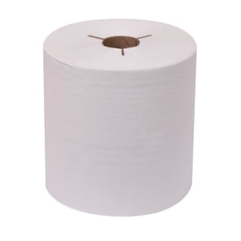 Renown Natural White 8 In. Controlled Hardwound Paper Towels Case Of 6