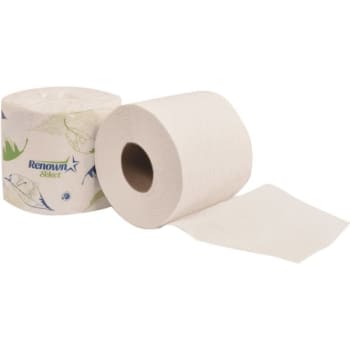 Renown 2-Ply 4 Inch X 3.75 Inch Toilet Paper, 500 Sheets Case Of 80