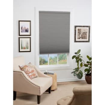 St. Charles 29 X 72 Gray Cloud Blackout Honeycomb Cellular Shade