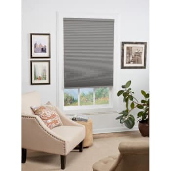 Image for St. Charles 45.5 X 64 Gray Cloud Blackout Honeycomb Cellular Shade from HD Supply