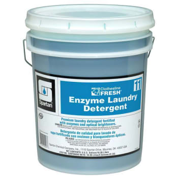 Image for Spartan Clothesline Fresh 5 Gallon Enzyme Laundry Detergent from HD Supply