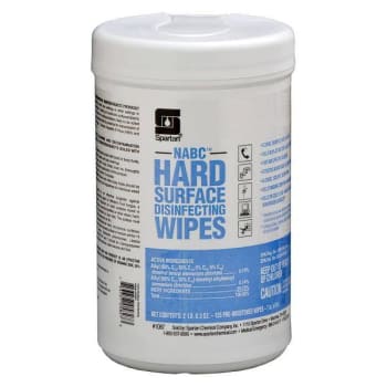 Image for Spartan Nabc 125 Count Nabc Fresh Scent Hard Surface Disinfecting Wipes from HD Supply