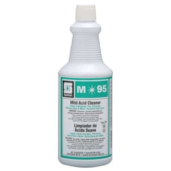 Image for Spartan M95 1 Quart Pine Scent Restroom Cleaner Case Of 12 from HD Supply