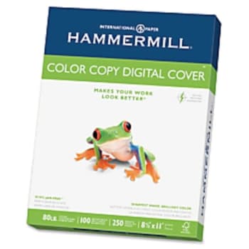 Hammermill Color Copy Paper 8-1/2" x 11", 80-Pound, Package Of 250 Sheets