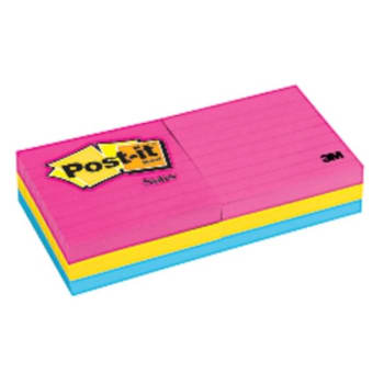 Image for Post-It® 3in x 3in Notes Neon Collection, 100 Sheets, Package Of 6 from HD Supply