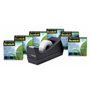 Scotch® Magic™ Greener Tape With Bonus Tape Dispenser
