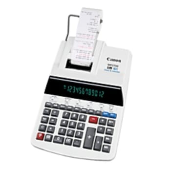 Canon Mp27dii Printing Calculator, Gray