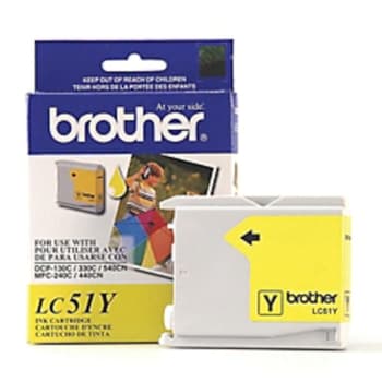 Image for Brother® LC51Y Ink Cartridge, Yellow from HD Supply