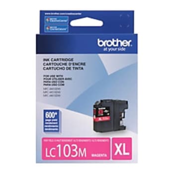 Image for Brother® LC103M Ink Cartridge, Magenta from HD Supply