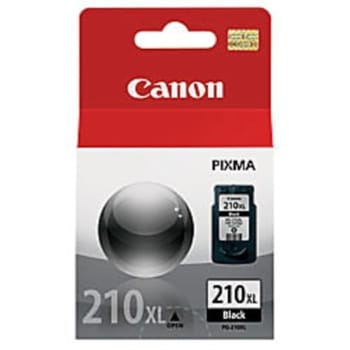 Image for Canon PG 210XL ChromaLife 100+ Ink Cartridge, Black from HD Supply