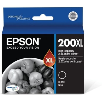 Image for Epson® 200xl Durabrite Ultra High Yield Ink Cartridge, Black from HD Supply