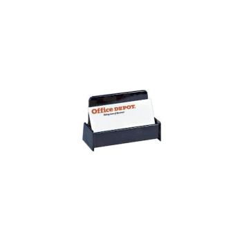 Office Depot Brand 30% Recycled Business Card Holder Black | HD Supply