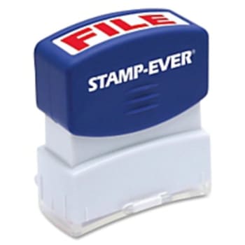 Image for U.s. Stamp & Sign Pre Inked Stamp File Message Stamp from HD Supply