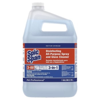 Spic And Span 1 Gallon Open Loop Disinfecting All Purpose Glass Cleaner With Spray Bottle
