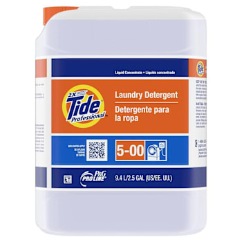 Image for Tide Professional 2x Liquid Laundry Detergent, Closed Loop, 2.5 Gallons from HD Supply