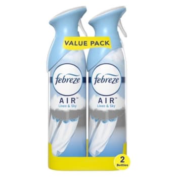 Febreze Air Effects 8.8 Oz. Linen And Sky Scent Air Freshener Spray Package Of 2