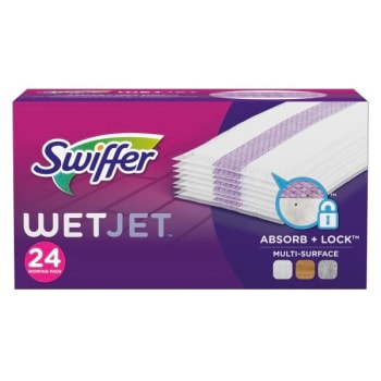 Swiffer Wet Jet Cleaning Pad Refill Package Of 24