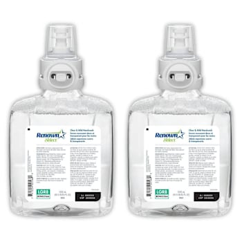 Image for Renown Select Rb8 1200 mL Clear And Mild Fragrance-Free Foam Hand Soap Refill, For Renown Rb8 Dispensers, Case Of 2 from HD Supply