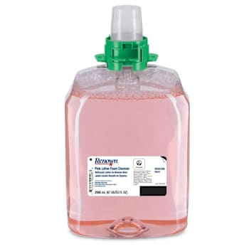 Renown Fmx-20 2000 mL Pink Lotion Foam Hand Soap Refill For Renown Fmx-20 Dispensers, Case Of 2