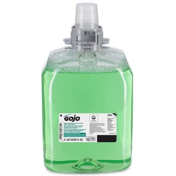 Image for Gojo 2,000 mL Green Certified Foam Hand, Hair & Body Wash, Cucumber Melon Scent Refill Case Of 2 from HD Supply