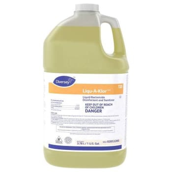 Image for Diversey Liqu-A-Klor 1 Gallon Disinfectant And Sanitizer, Liquid-Bactericide, Case Of 4 from HD Supply