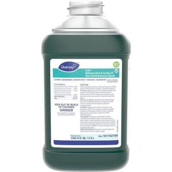 Crew® Restroom Floor & Surface Sc Non-Acid Disinfectant Cleaner, 2.5 L, 2/ct