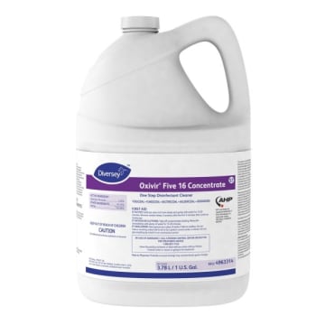 Oxivir Five 16 1 Gallon Disinfectant Concentrate Case Of 4